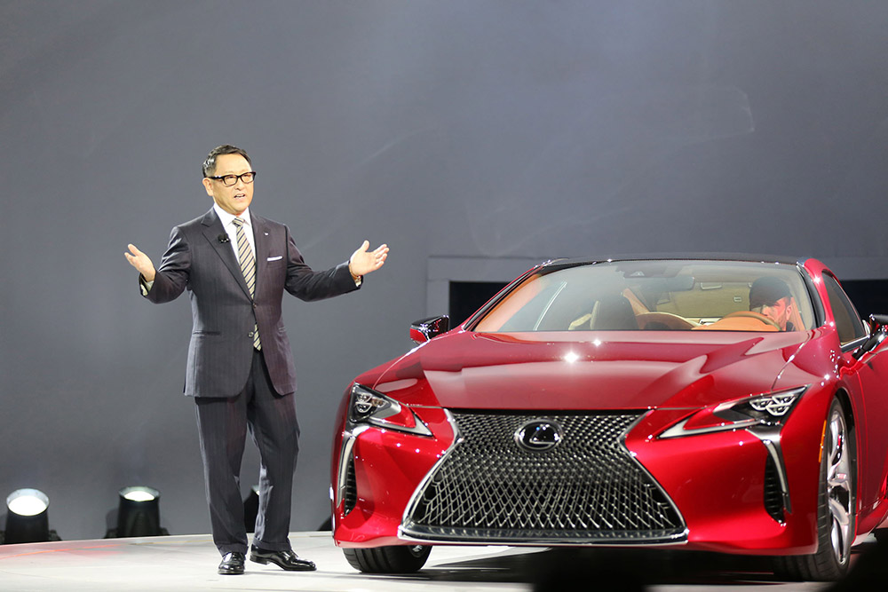The new Lexus LC 500 is revealed