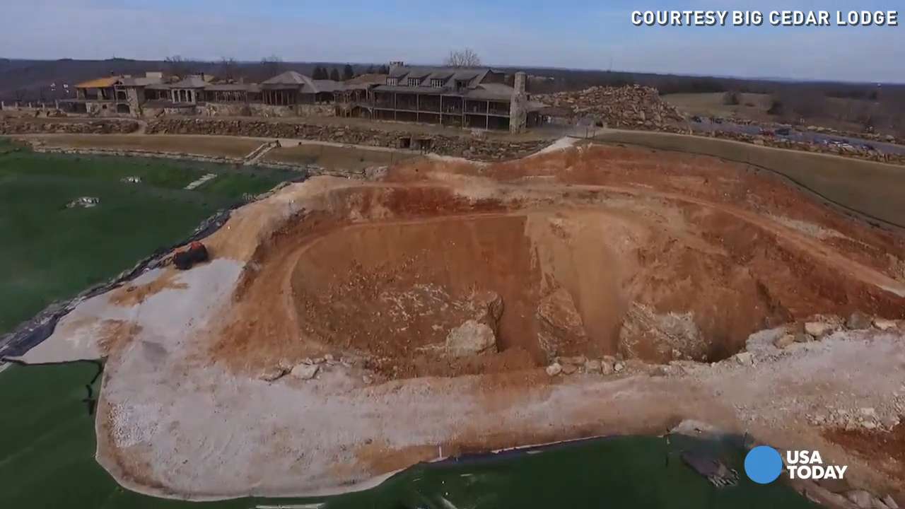 See What This Sinkhole Looks Like From A Drone S View