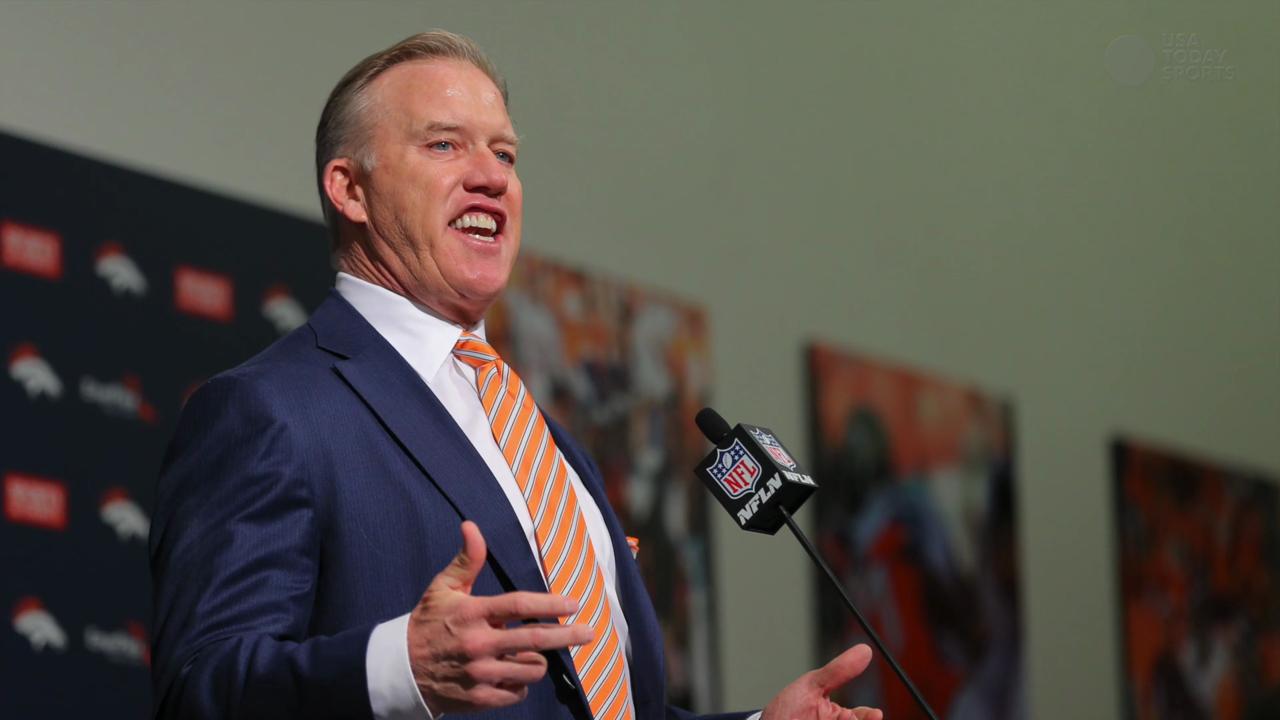 Denver Broncos GM John Elway's drive will never end