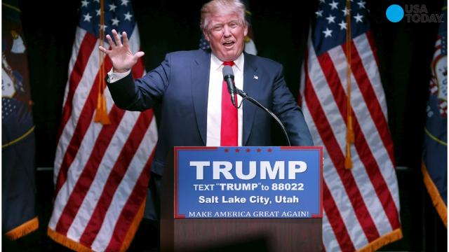 Clashes Outside Trump Rally In Utah 