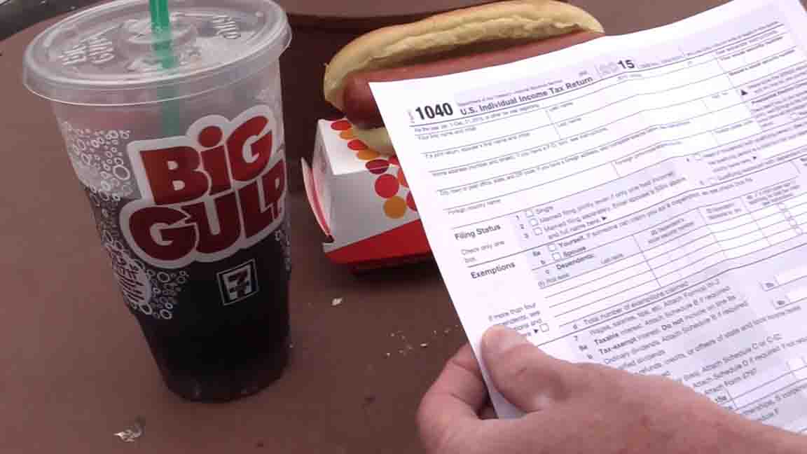Big Gulp and taxes: You can pay the IRS at 7-Eleven