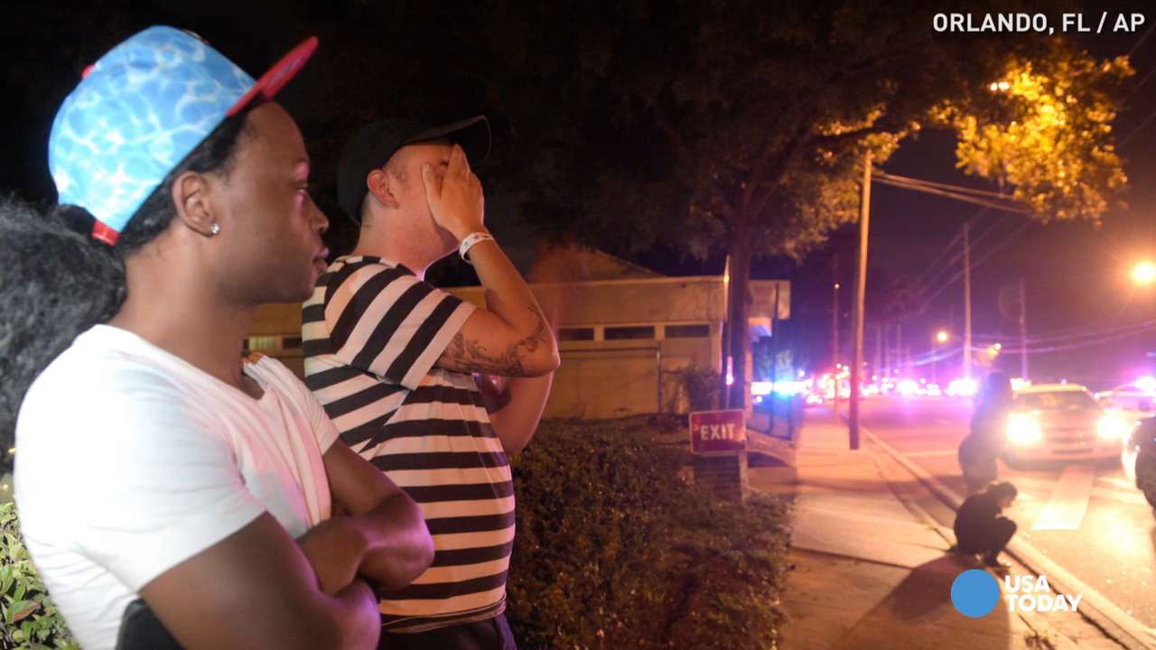 gay bar shooting crime scene photos