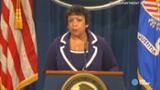 U.S. attorney general calls for action, not violence