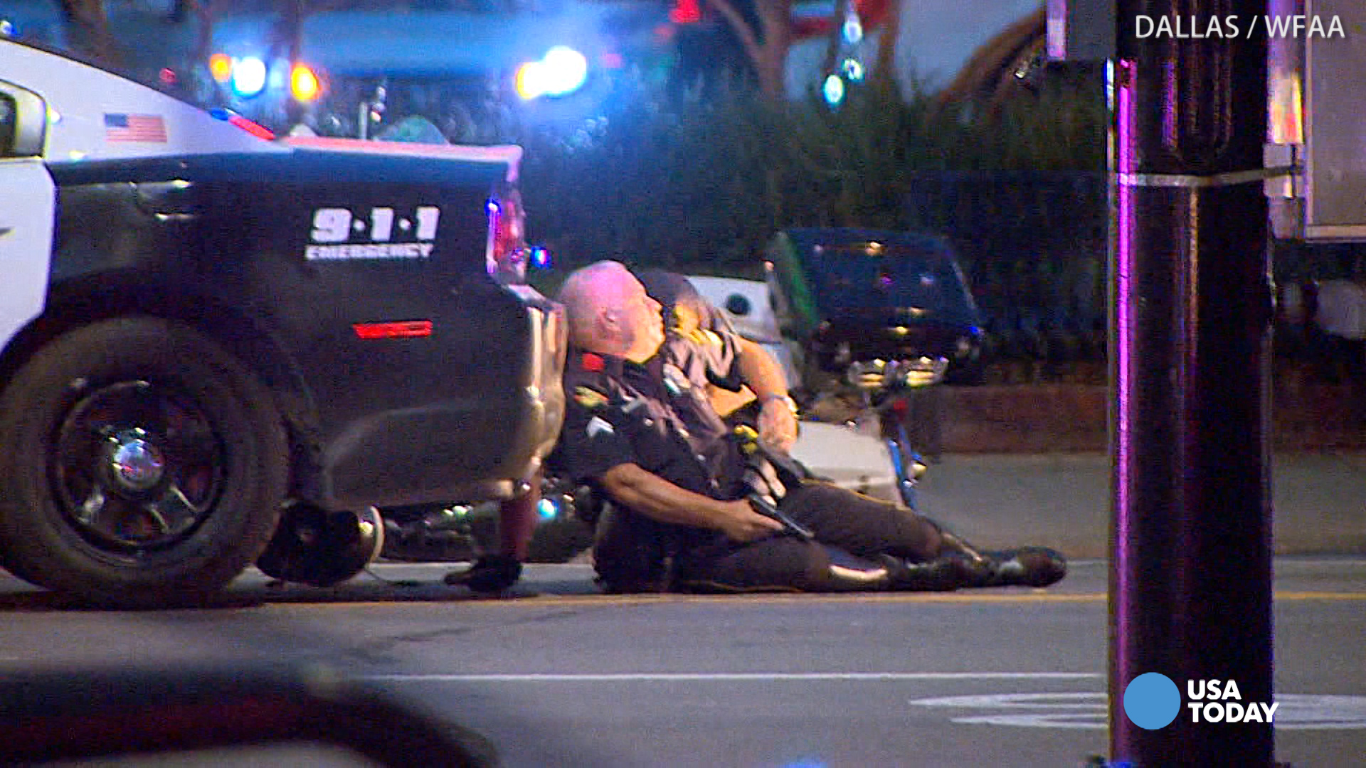 Dallas Police Ambushed By Sniper