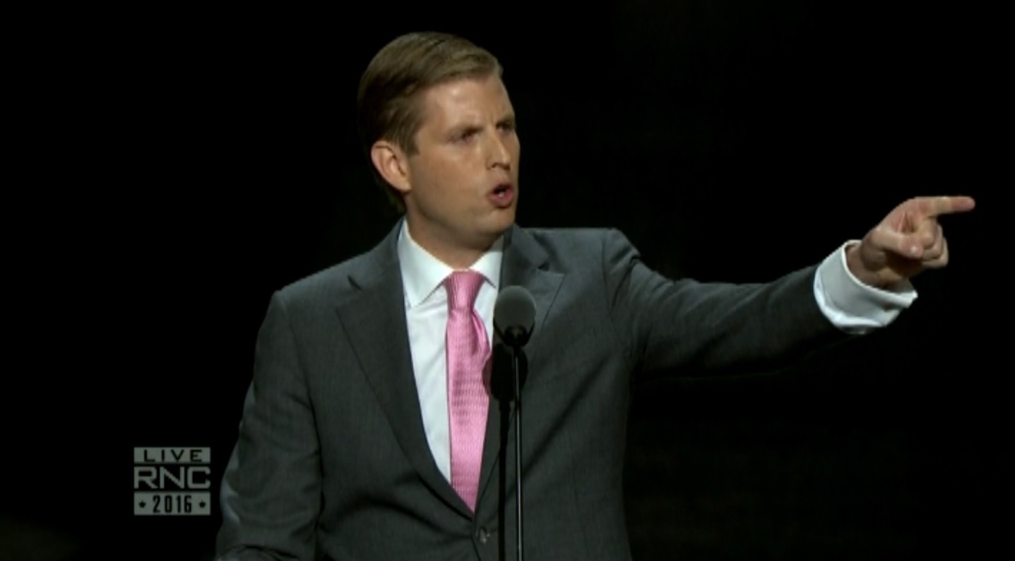 Eric Trump My Dad Truly Loves America