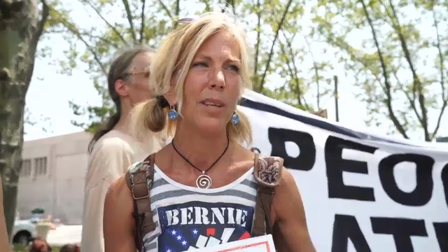 Sanders Supporters March In Philadelphia 