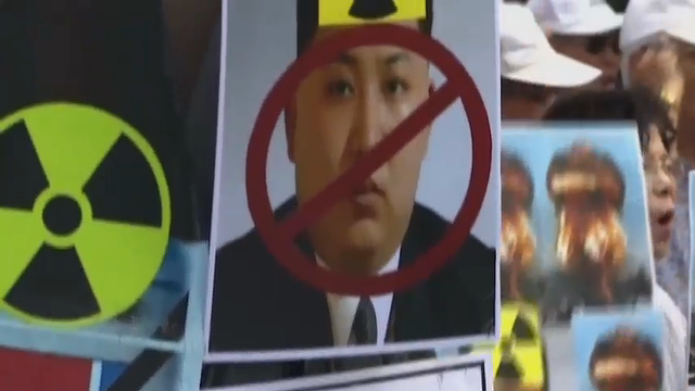 Raw Seoul Protest Against Nkorea Nuclear Test 