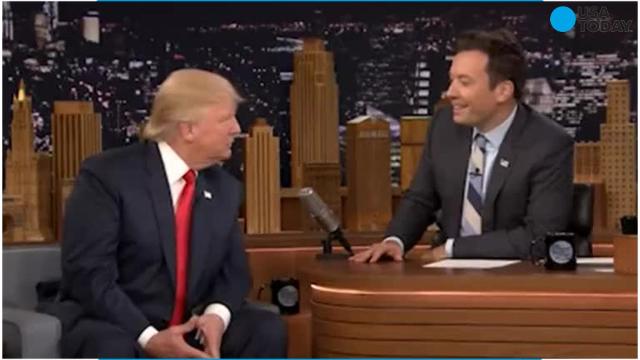 Jimmy Fallon Messes Up Donald Trump S Hair