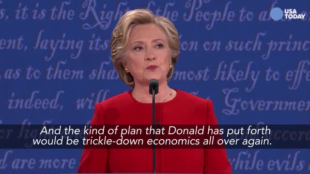 Raw Video Clinton: Trump's econ plan is 'trumped up trickle-down'