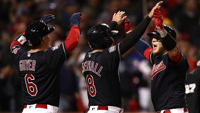 Indians shut out Cubs 1-0, take 2-1 World Series lead