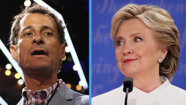 New Clinton Case Emails Reportedly Came From Weiner Sexting Probe 8093