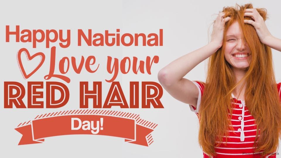 Redhead Day 9 fun facts about red hair