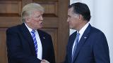Donald Trump meets harsh critic Mitt Romney at N.J. golf course