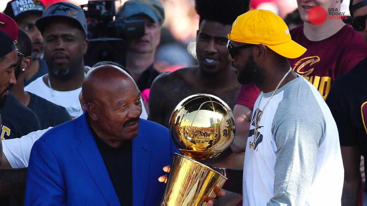 Jim Brown describes LeBron James as 'unique champion'