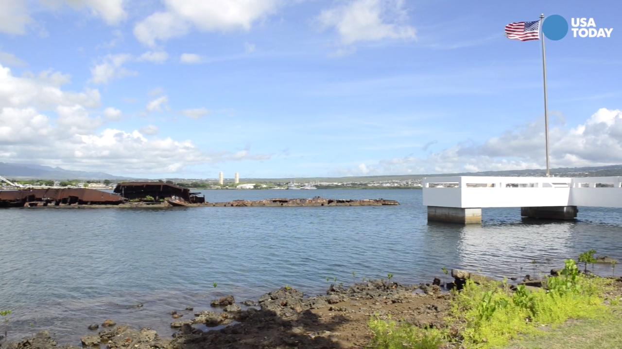 Rarely seen Pearl Harbor memorials