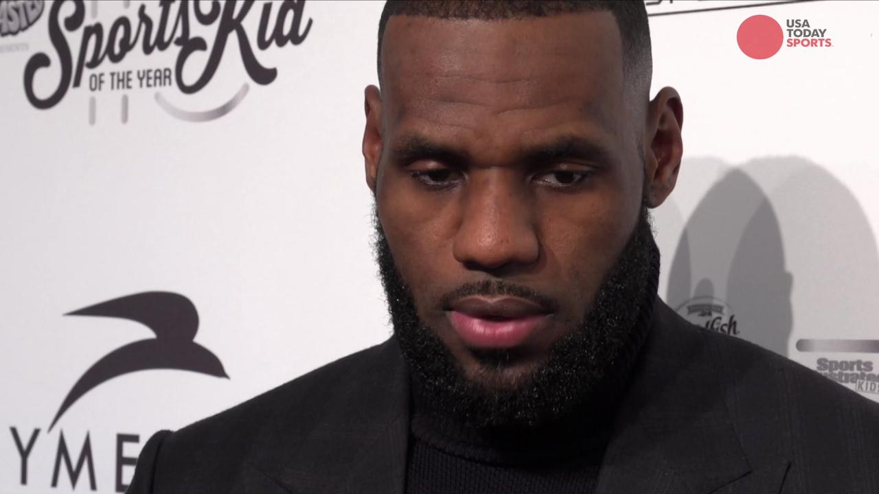 LeBron James Wears Safety Pin on Sports Illustrated Cover