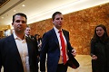Donald Trump signs over family business to sons