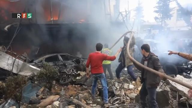 Raw Aftermath Of Deadly Syria Blast 