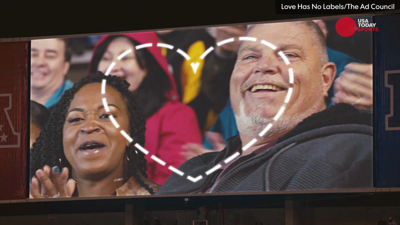 Head and shoulders commercial 2025 football game kiss cam