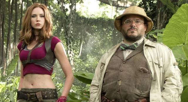 The plaid shirt from Bethany (Jack Black) in Jumanji : Welcome to