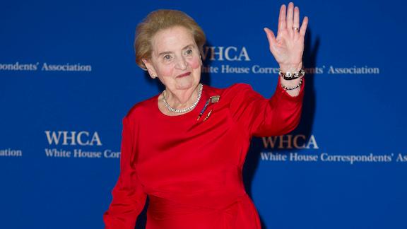 Madeleine Albright Gives Trump A D Talks Gilmore Girls At 