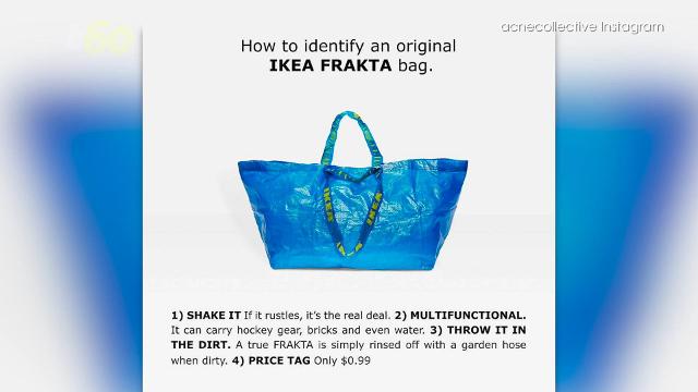 People Are Now Making Clothes Out of IKEA Blue Bags