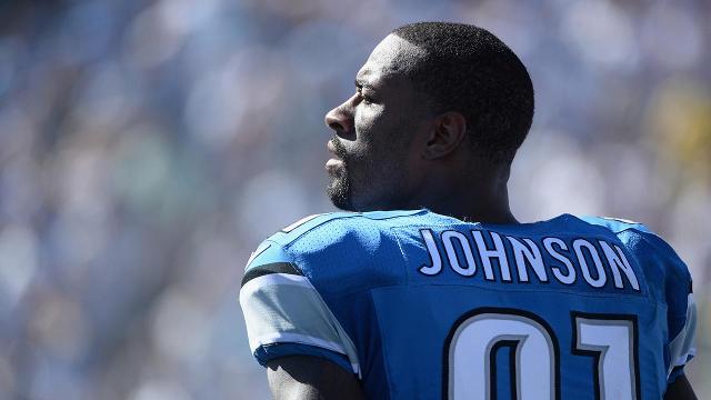 Calvin Johnson visits Oakland Raiders camp, but he's not un-retiring