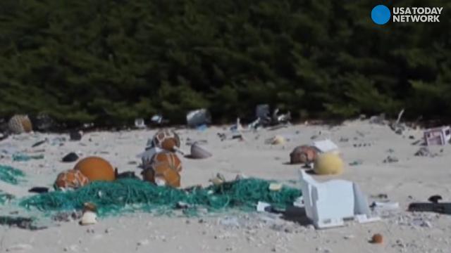 Island With Trash 