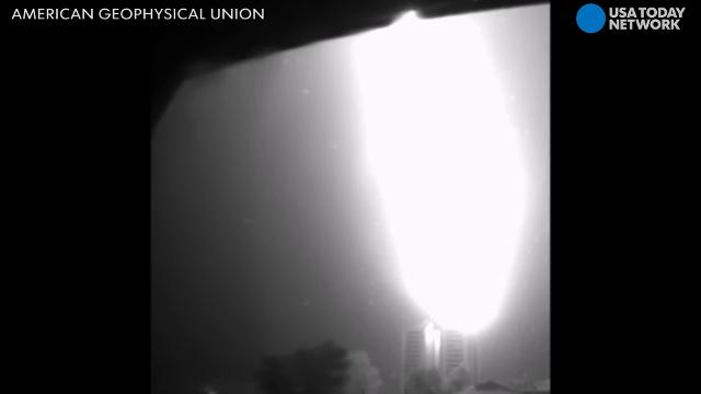 Lightning Bolts Captured On Camera In Brazil 