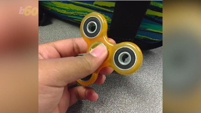 Fidget spinner craze can be used for a lesson