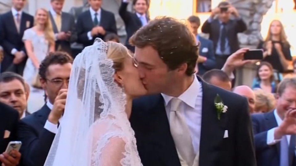 Fairy tale wedding for Belgian prince in Rome