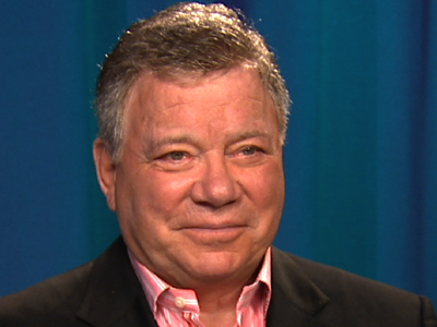Shatner discussing possible 'Star Trek 3' role