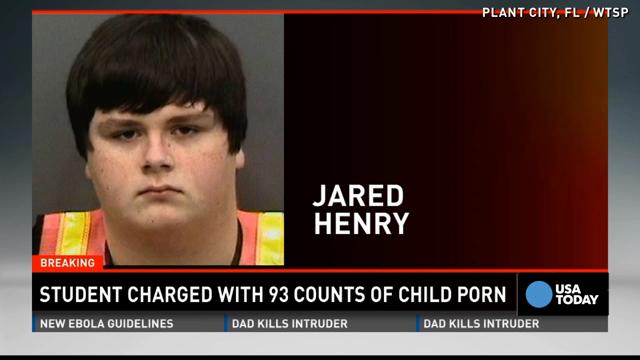 16-year-old faces over 100 child porn charges