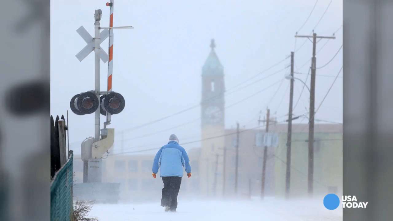 Frigid arctic blast has much of U.S. in its icy grip