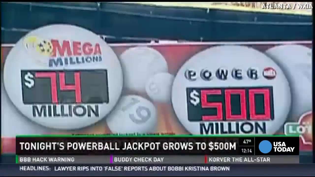Cashing out: Powerball jackpot nears $500 million