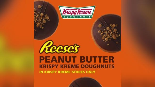 Krispy Kreme introduces Reese's peanut butter donut