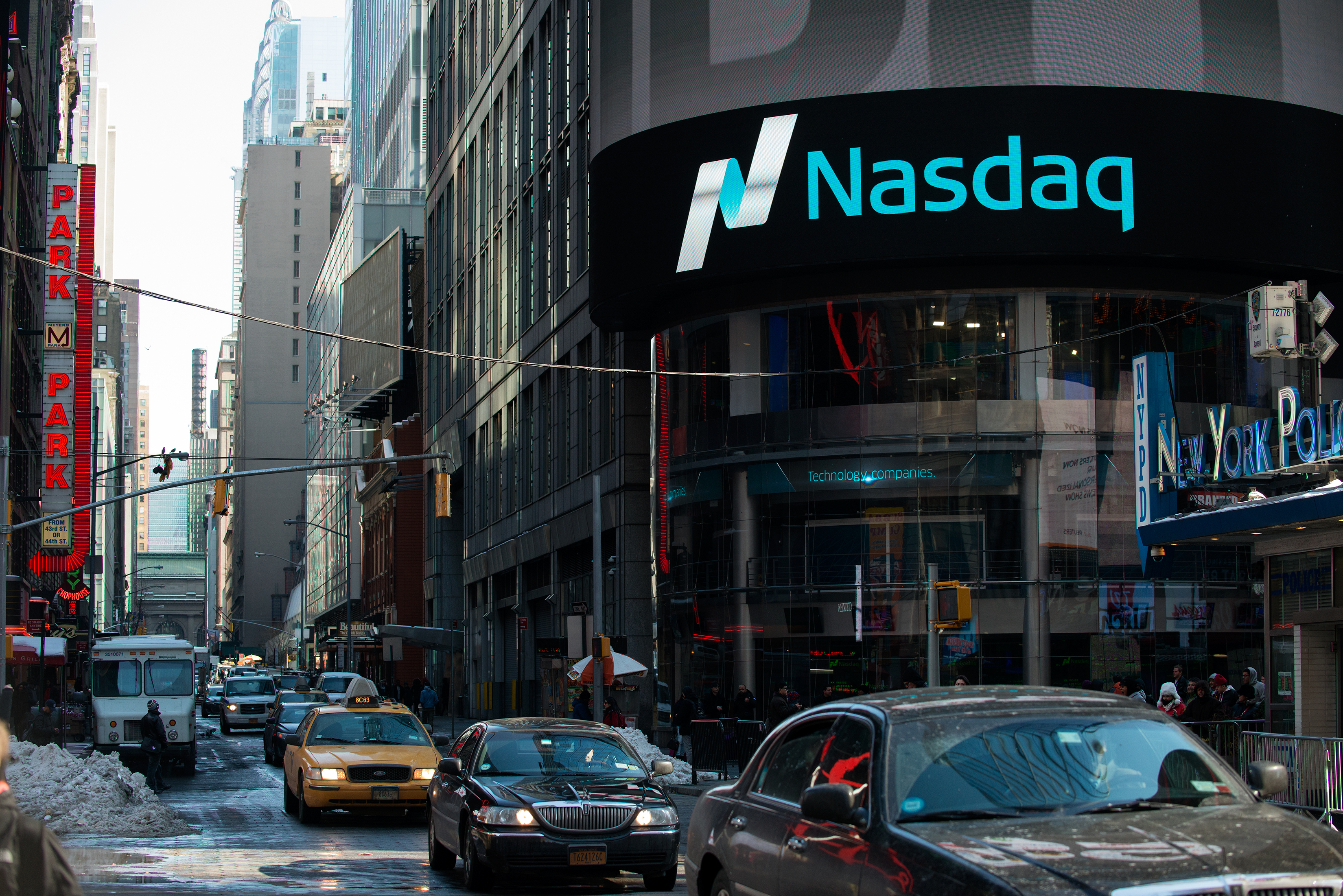 Nasdaq is winning the race on Wall Street this year