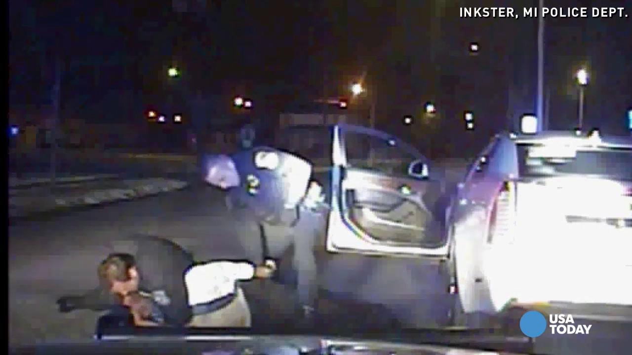 Ex-cop charged in violent beating during arrest