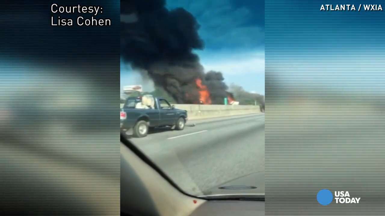 911 calls released in plane crash on Atlanta highway
