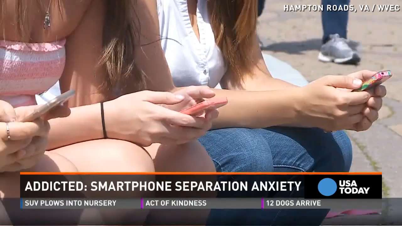 Smartphone 'separation anxiety' could become a real diagnosis