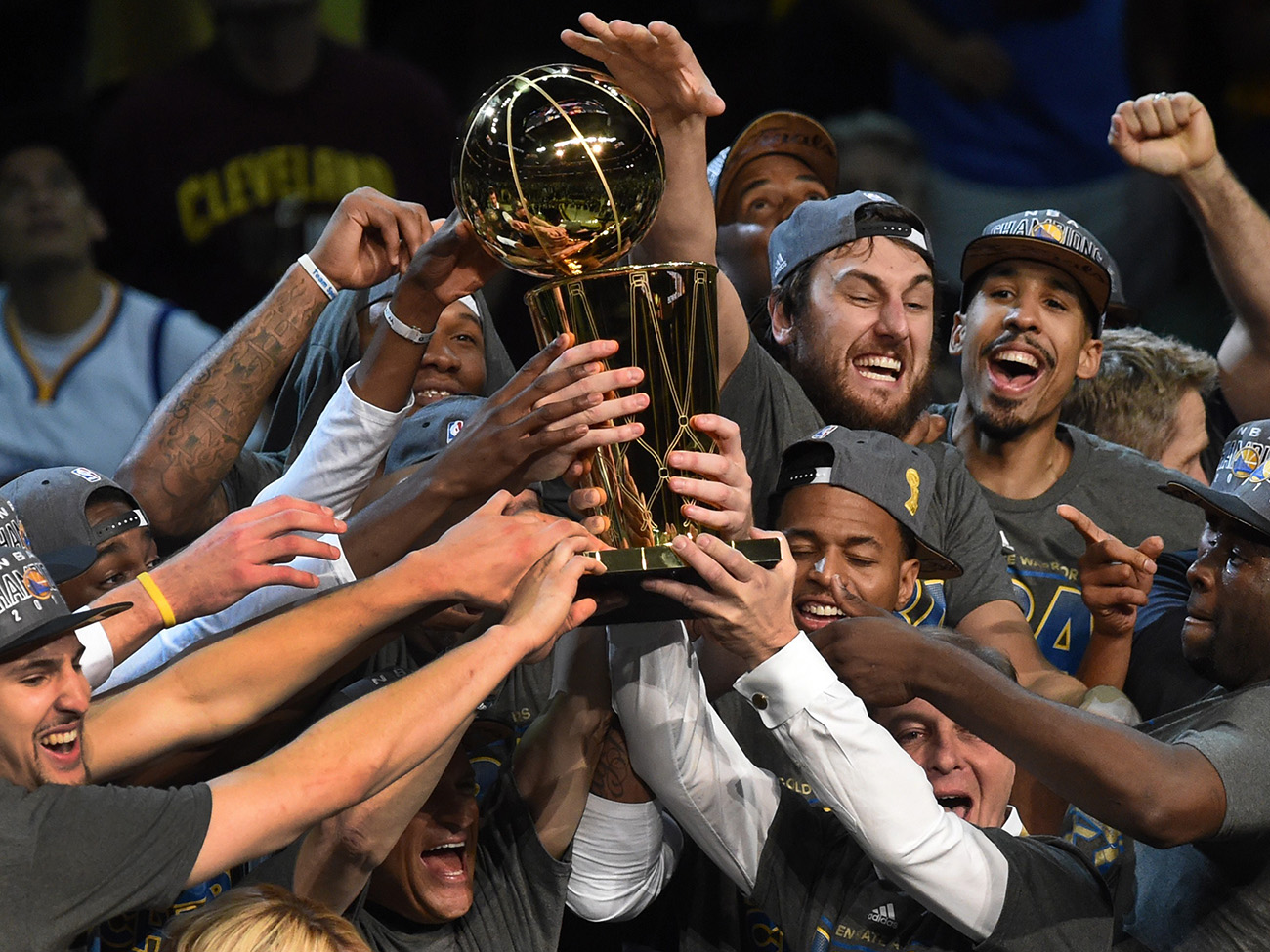 CLEVELAND – The long wait is over for the Golden State Warriors.