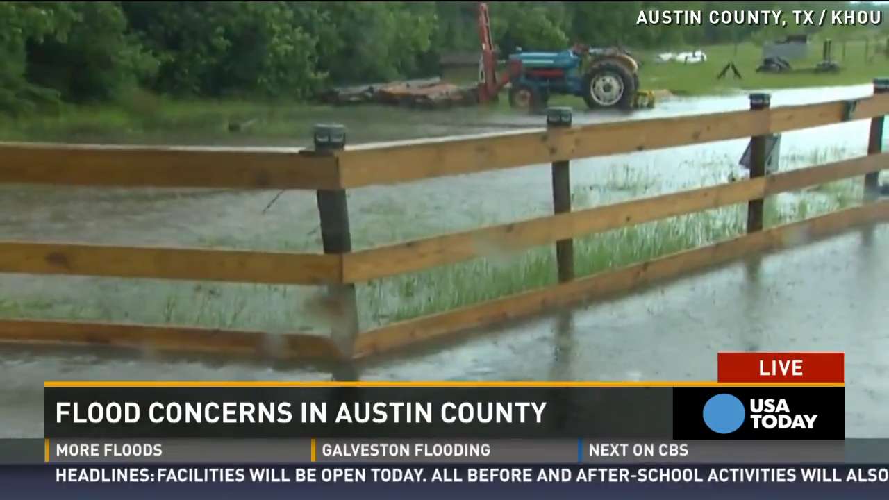 Texas braces for more flooding as Bill rolls through