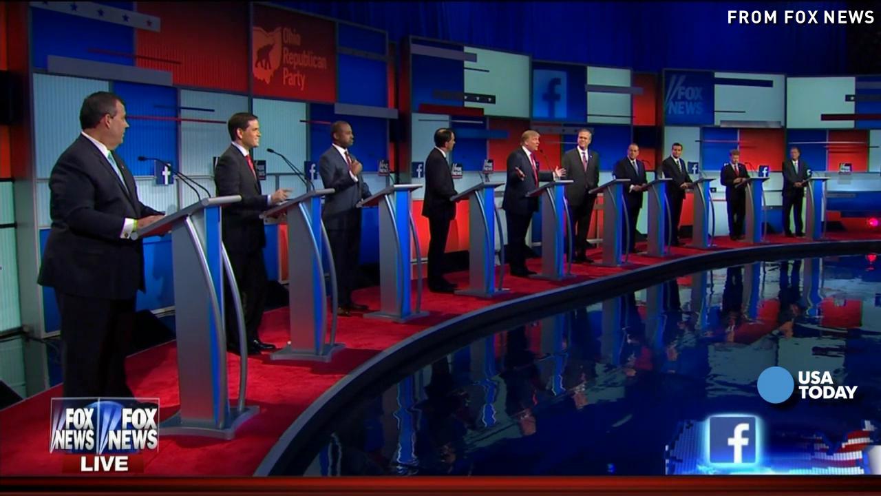 Best insults, arguments from GOP debate