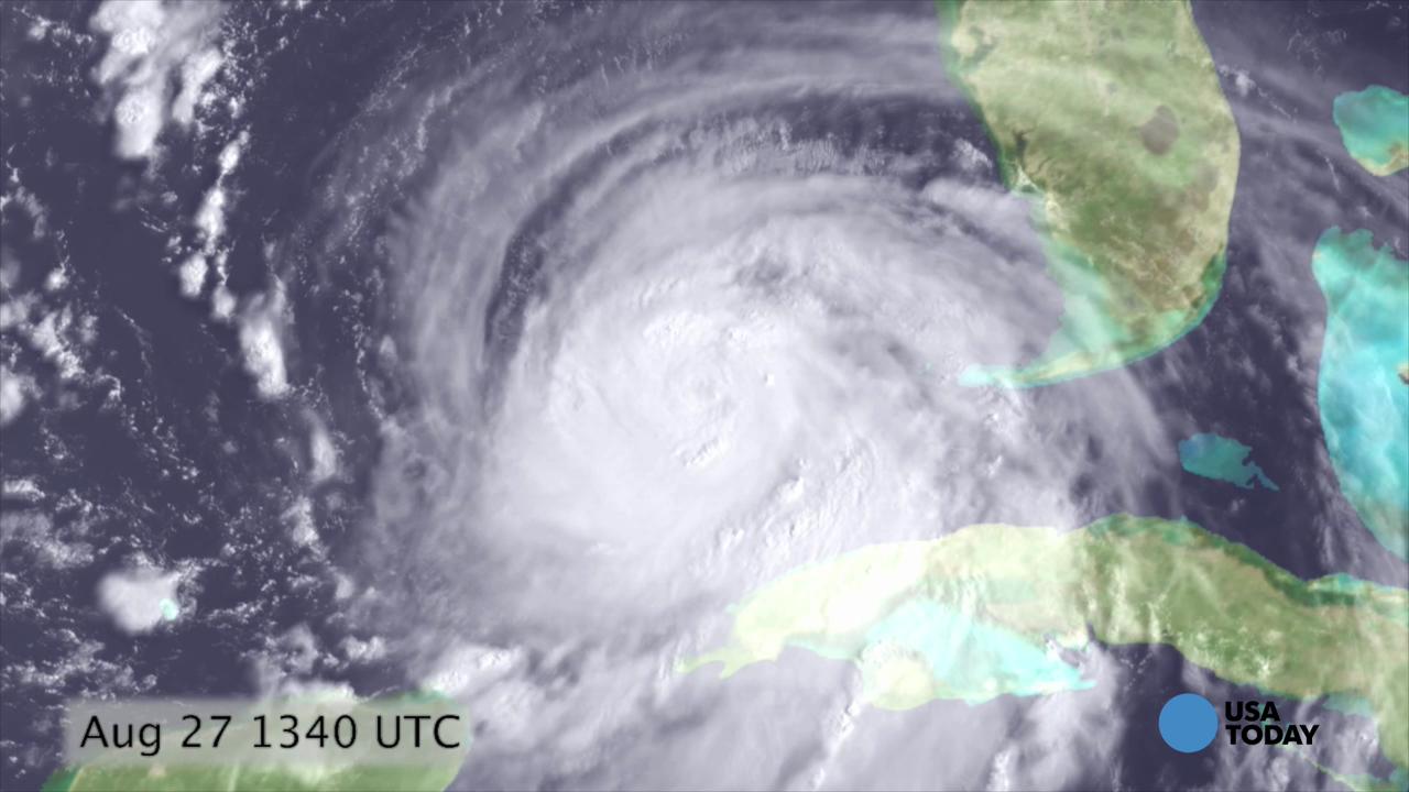 Watch Hurricane Katrina's destructive path from space