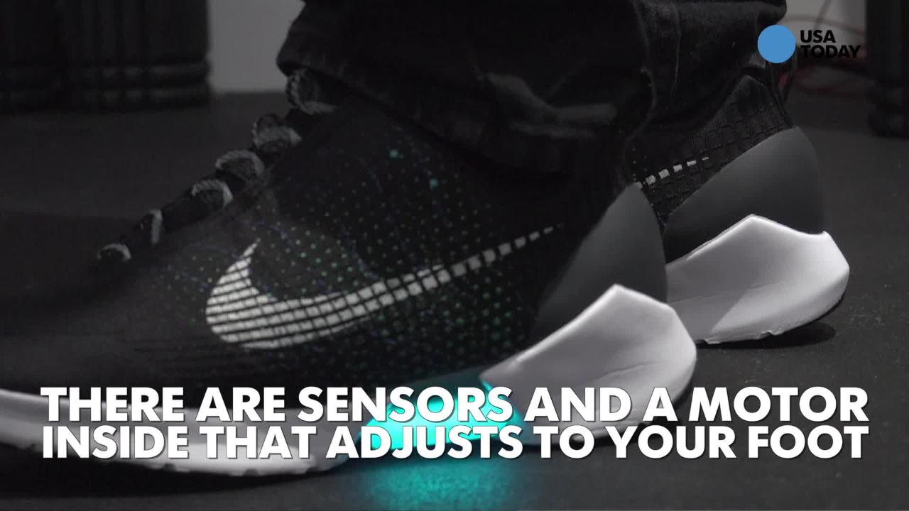Review: Nike's self-lacing shoes are cool, but pricey